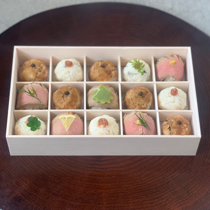 鱧と鴨ロースのつまみ寿し　お取り寄せ